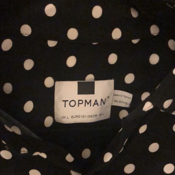 Topman size Large collar shirt - Picture 2 of 2